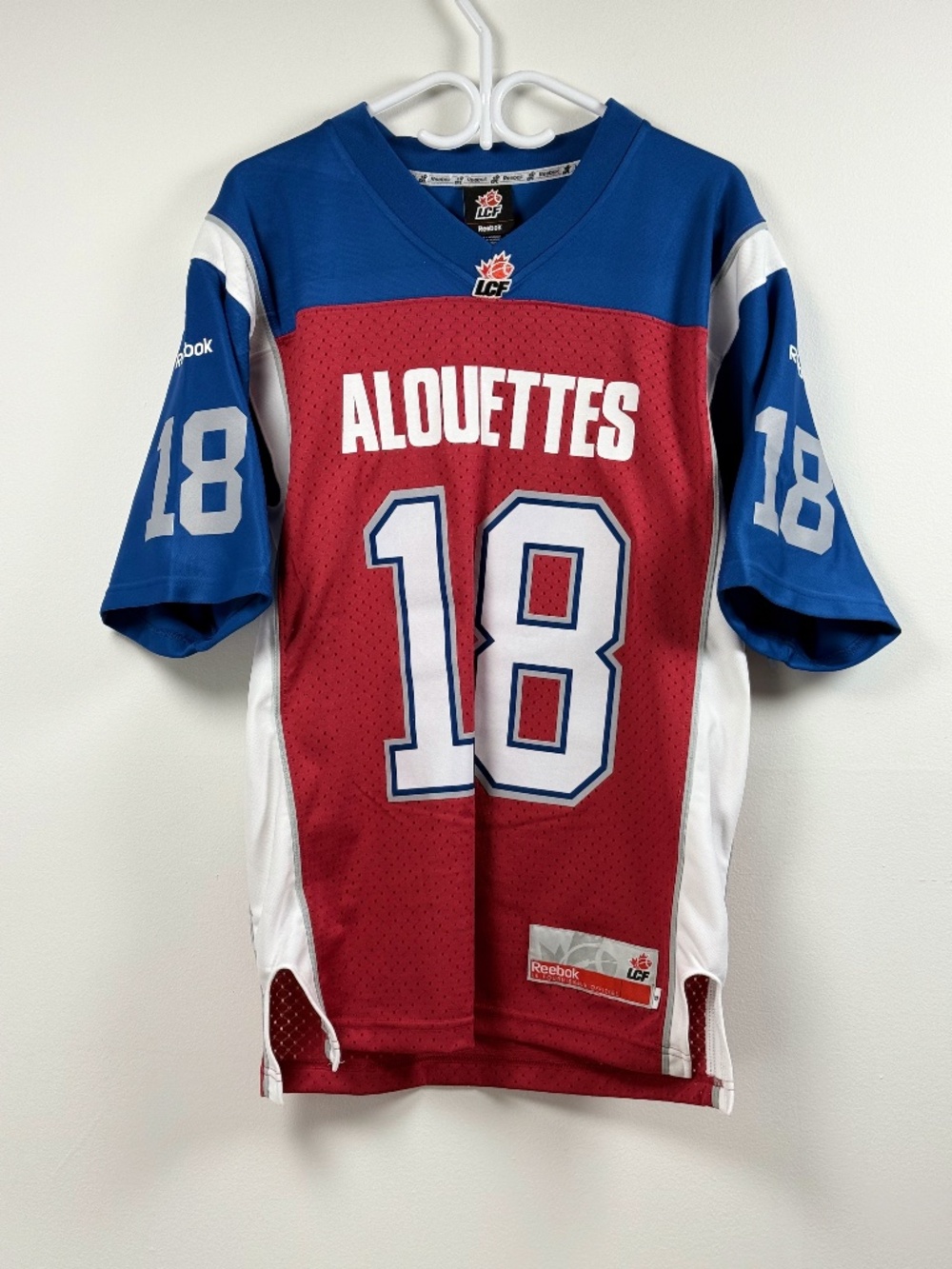 Reebok Montreal Alouettes CFL Jamel Richardson #18 Jersey size Small